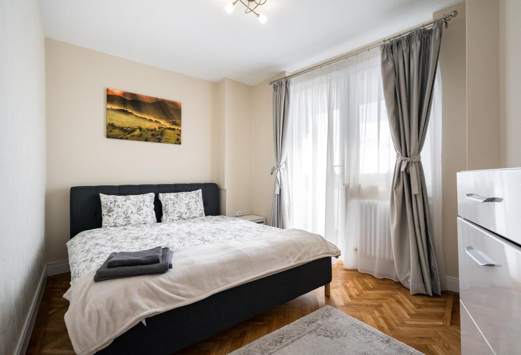 City View Apartment With Private Balcony Bukareszt Zewnętrze zdjęcie